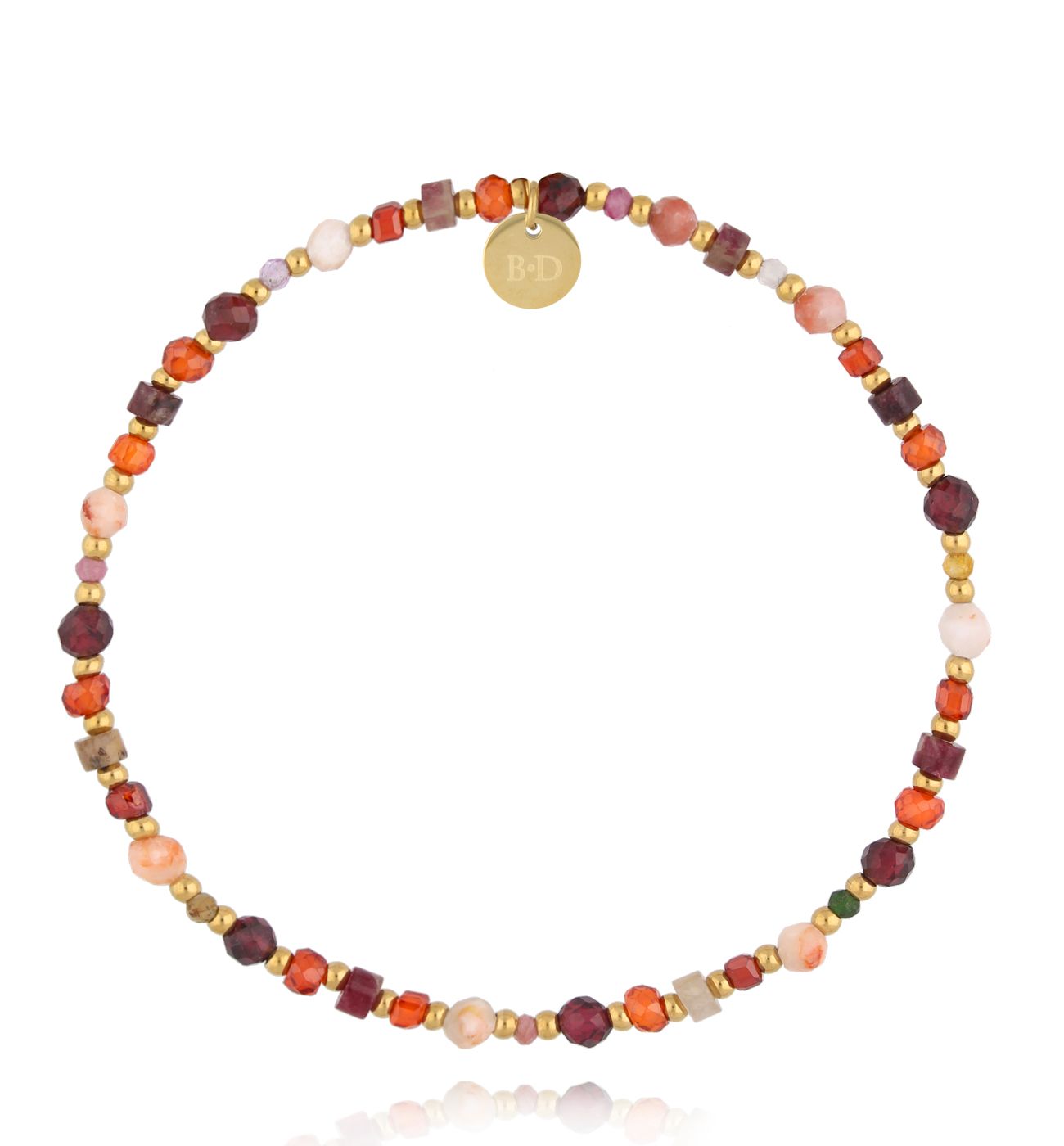 Bransoletka kolorowa z kamieniami naturalnymi BSC2218