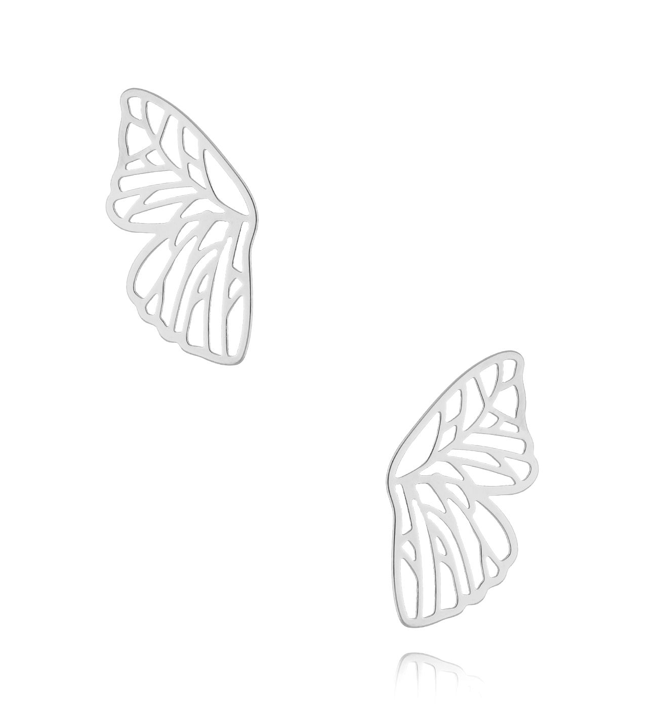 Kolczyki srebrne skrzydełka Pierre KSE0133