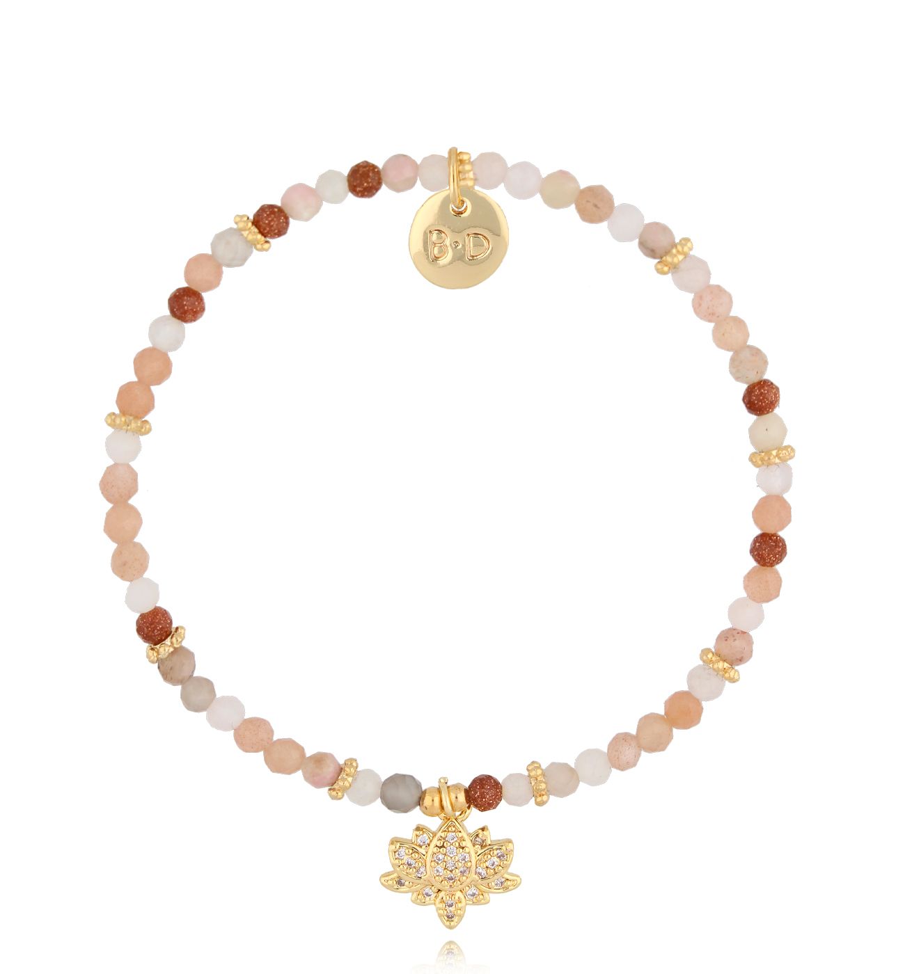 Bransoletka z kamieniami naturalnymi Amayas - By Dziubeka