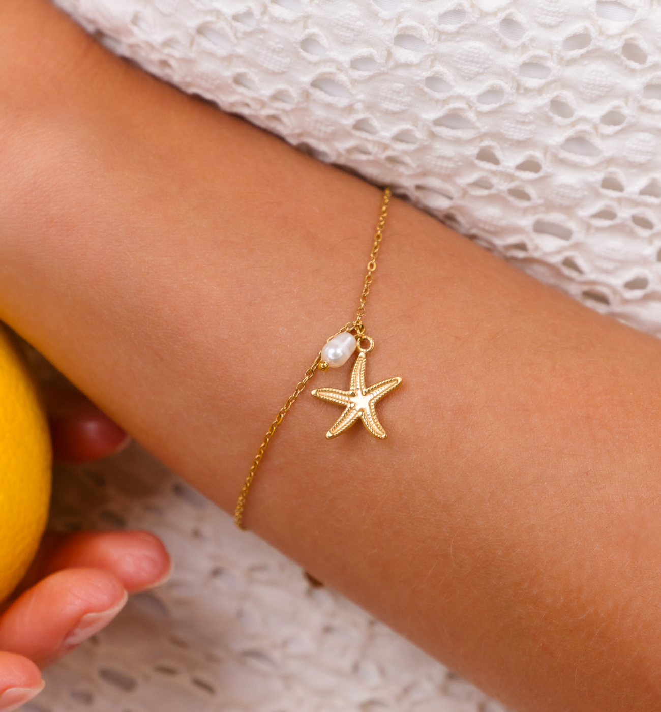 Bransoletka z rozgwiazdą BSY0506 - By Dziubeka