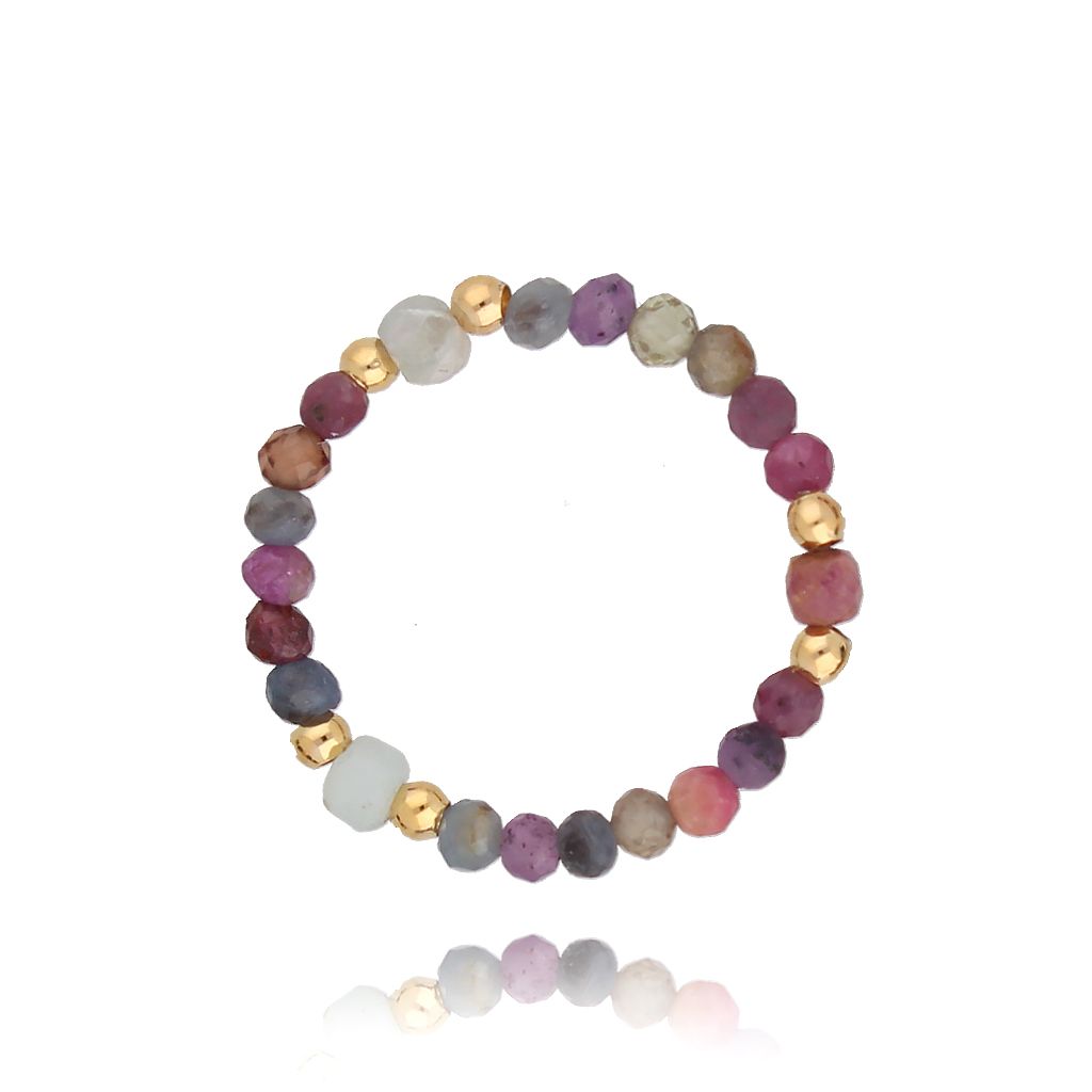 Pierścionek z turmalinami Hot Stuff - By Dziubeka