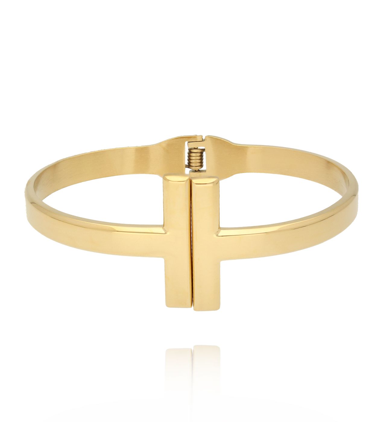 Bransoletka obręcz złota - By Dziubeka