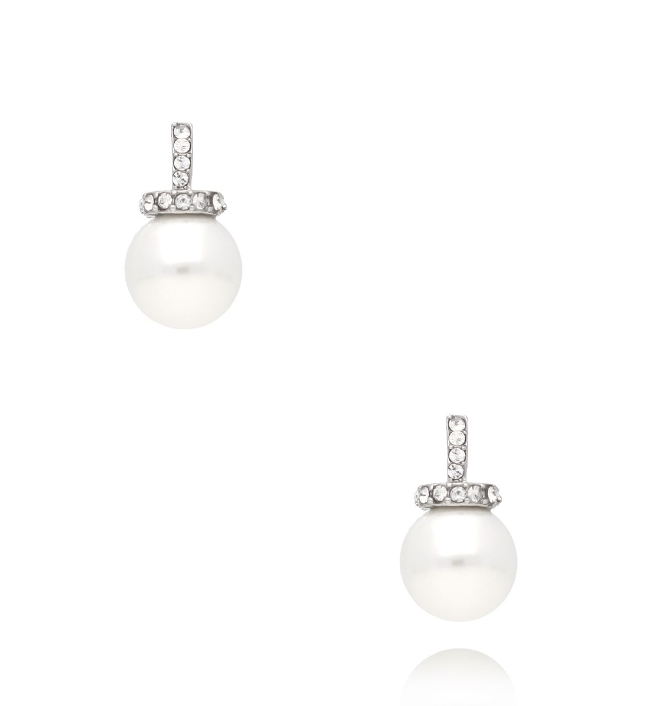 Kolczyki srebrne z perłami Vienna KPE0118