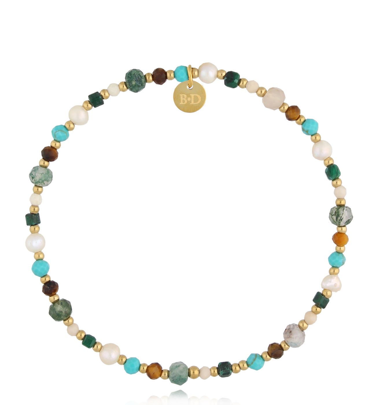 Bransoletka kolorowa z kamieniami naturalnymi Latifa BSC1641