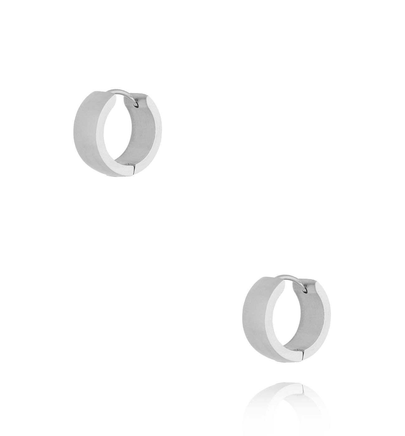 Kolczyki srebrne okrągłe Vonni KSA1295