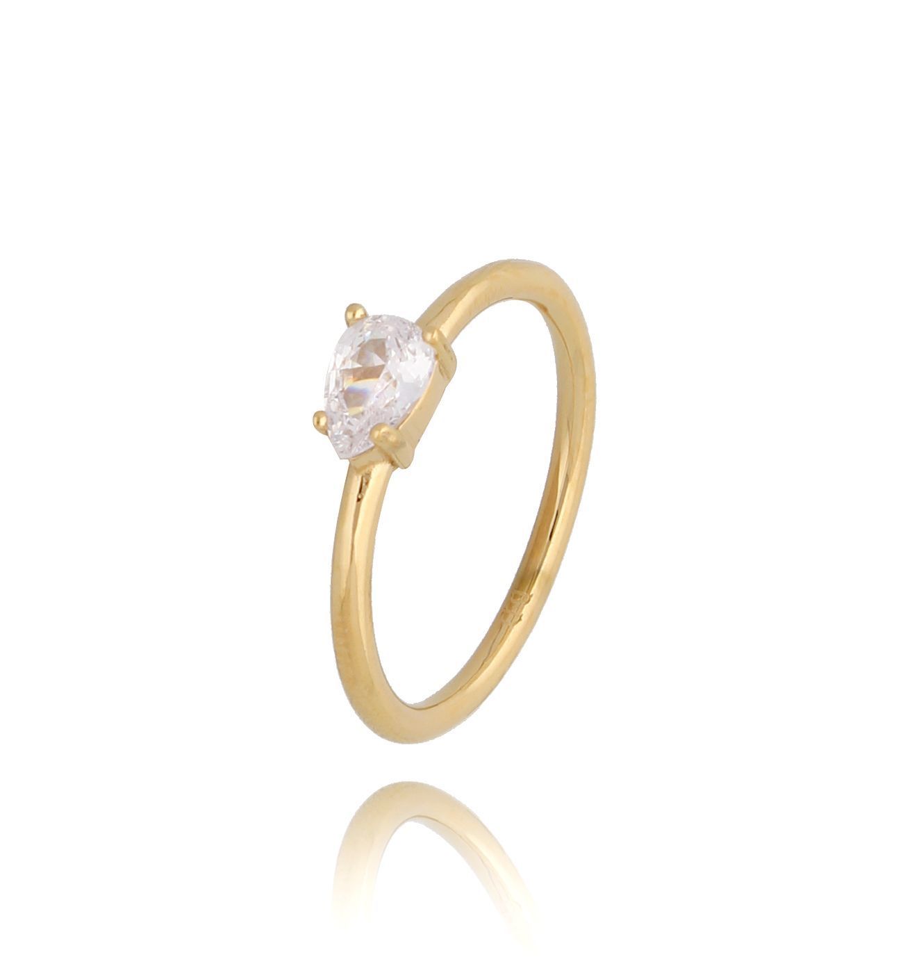 Pierścionek z cyrkonią Mini Merlin PSA0455