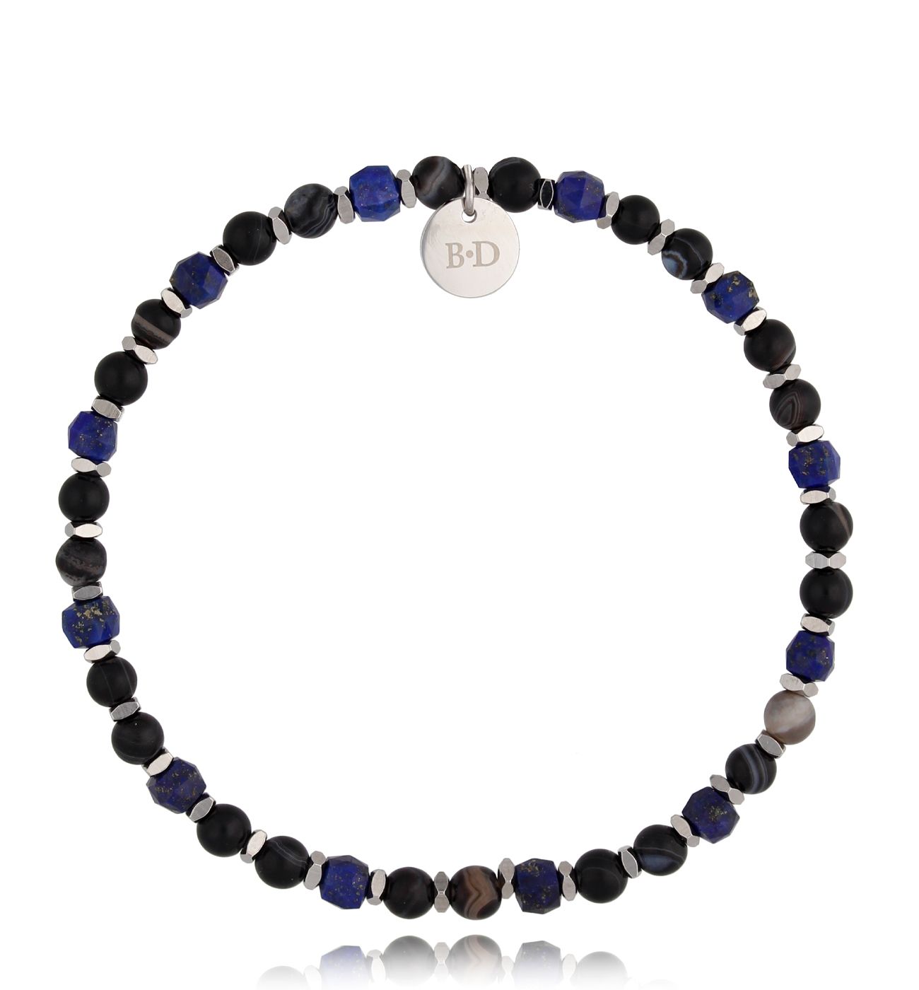 Bransoletka z kamieniami naturalnymi Highway 24 - By Dziubeka