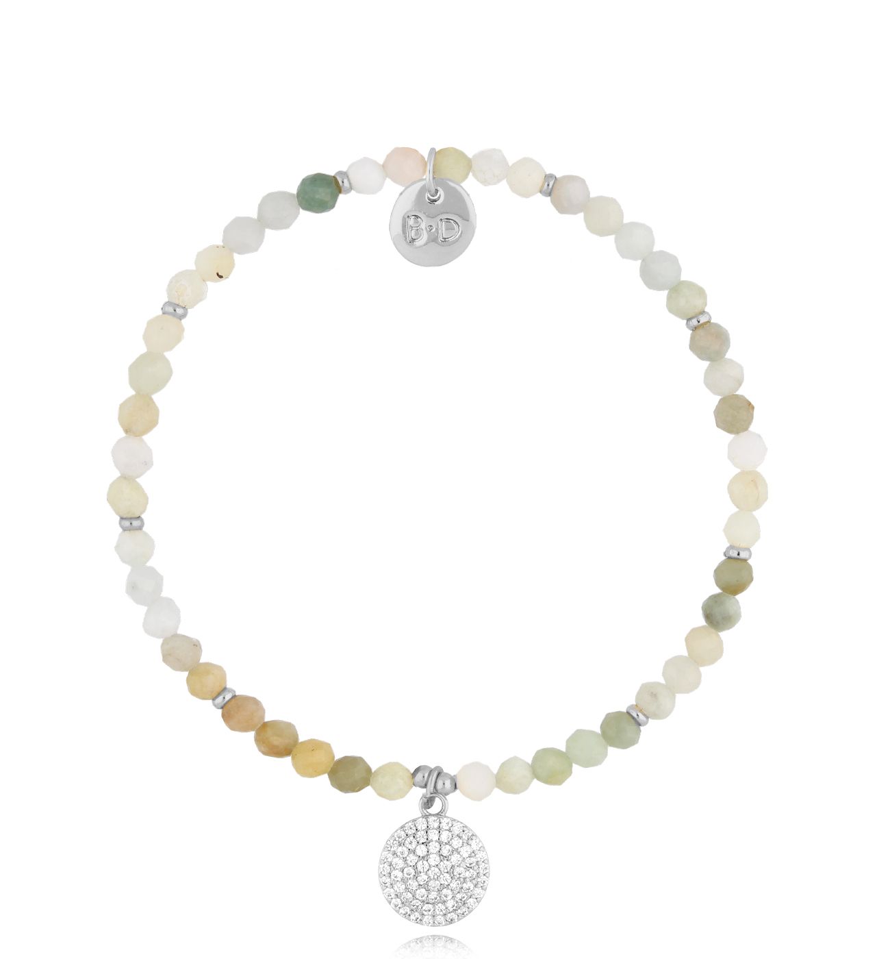 Bransoletka z jadeitami Calculi - By Dziubeka