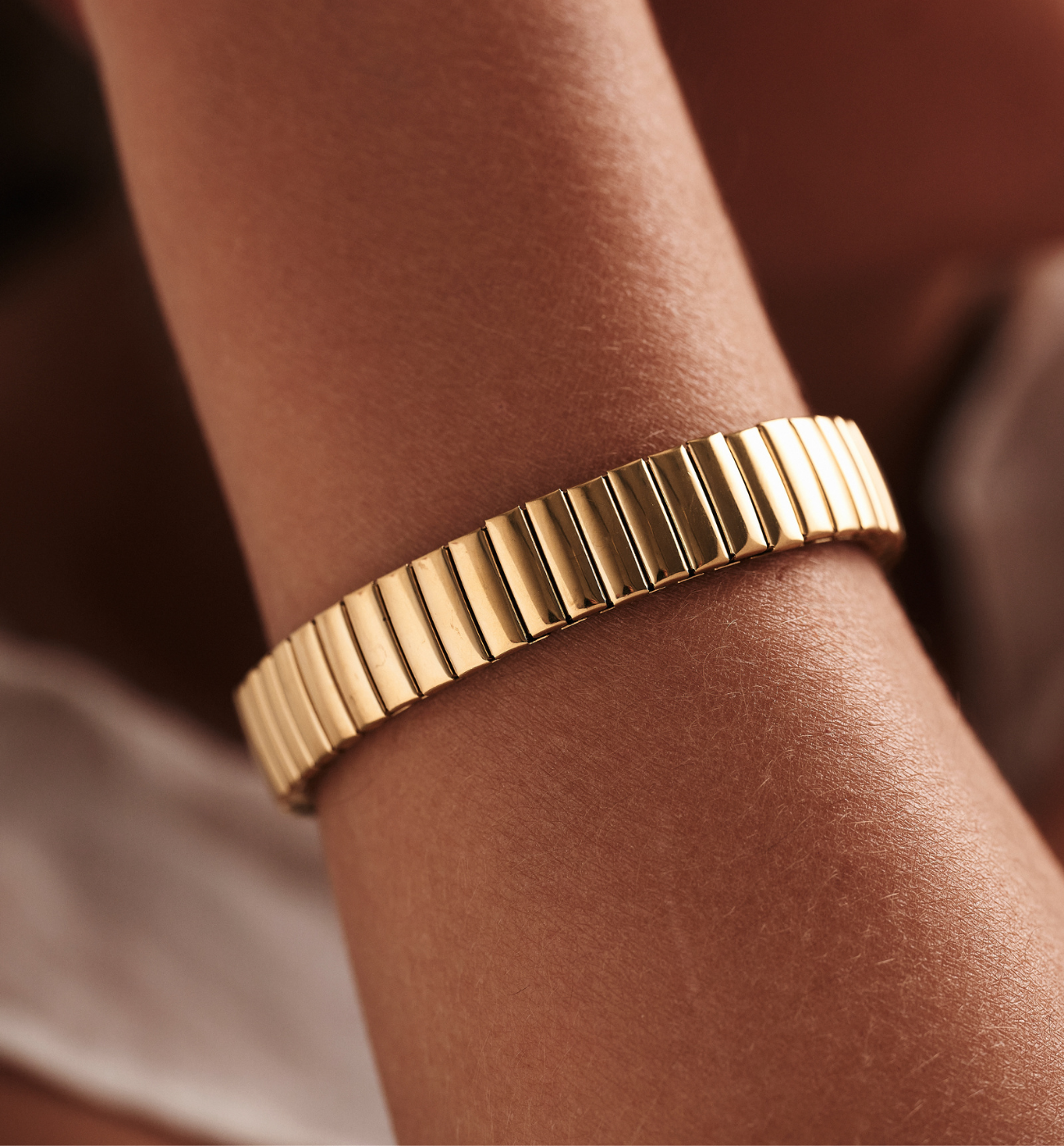 Bransoletka obręcz złota BSY0462 - By Dziubeka