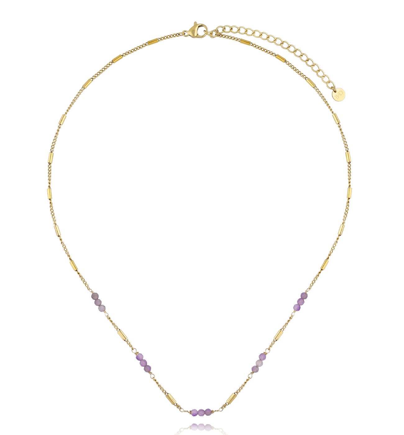 Naszyjnik z ametystami Blessing - By Dziubeka