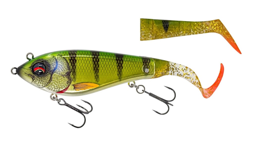 Savage Gear Wobler Deviatol Tail 16,5cm 48g Chrome Perch