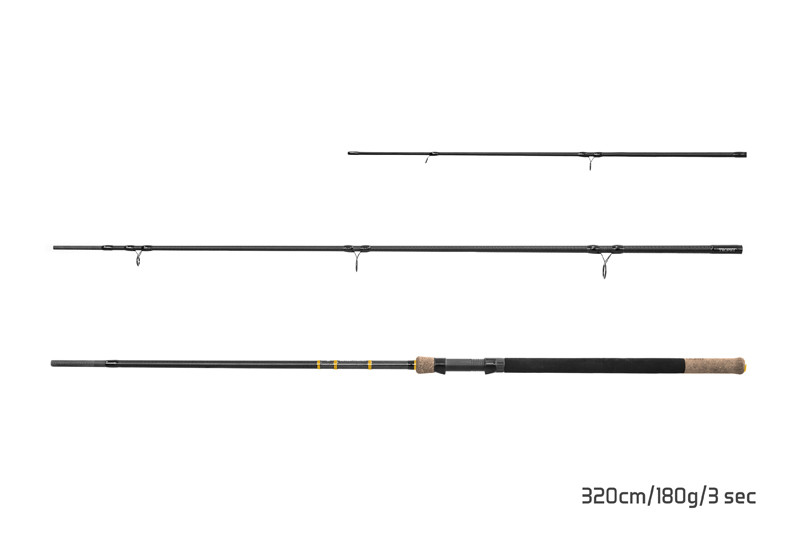 Delphin wędka RIVER Trophy NXT + 4 szczytówki 320cm 180g