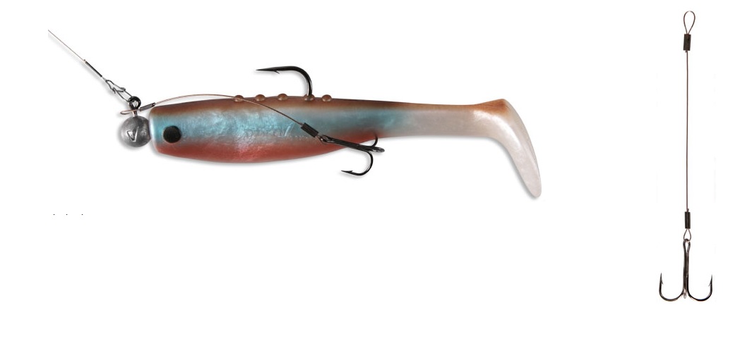 DRAGON DOZBROJKA Z KOTWICĄ 1X7 SURFSTRAND 2/0 10CM 18KG