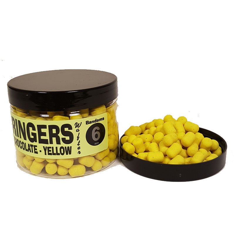 Ringers Pellet Chocolate Yellow Wafters Dumbles 6mm