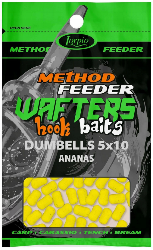 Lorpio Kulki Wafters Hook Baits Dumbells Ananans-5mm