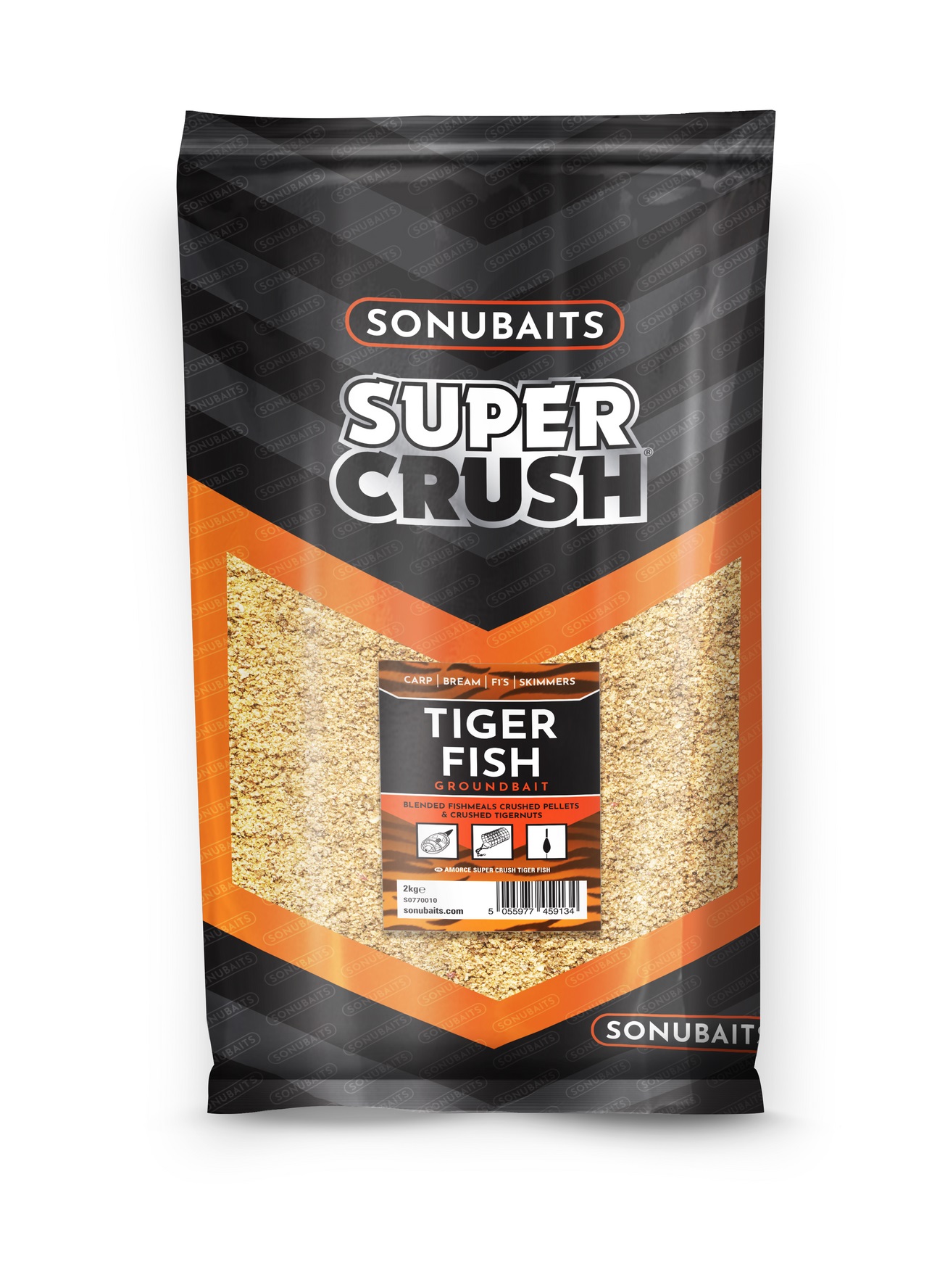 SonuBaits Zanęta Super Crush Tiger Fish 2kg