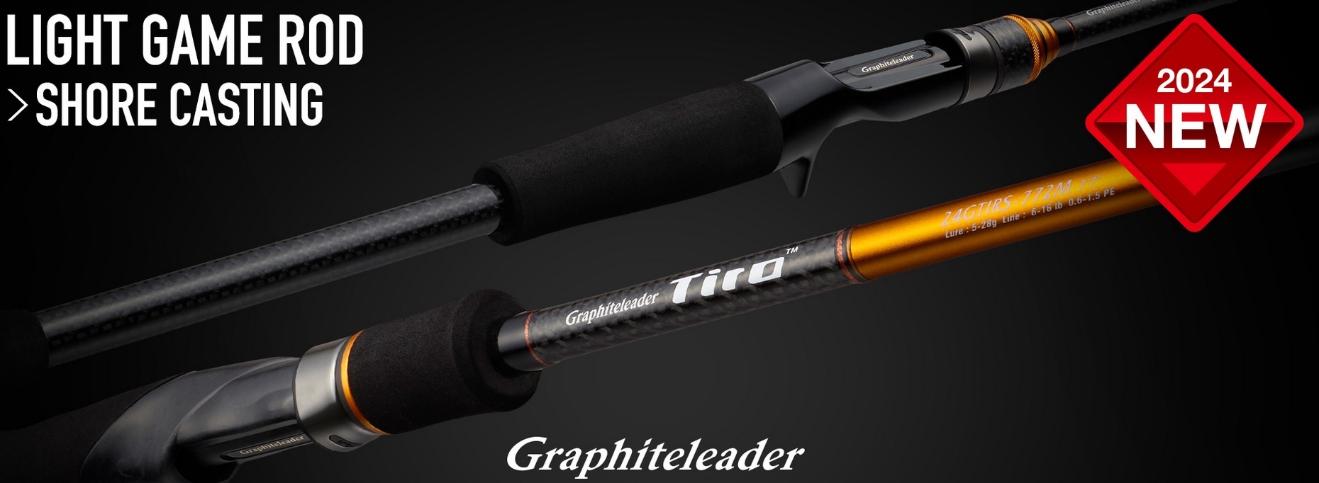 Graphiteleader Wędka Tiro 24' 244cm 6-32g Made In Japan