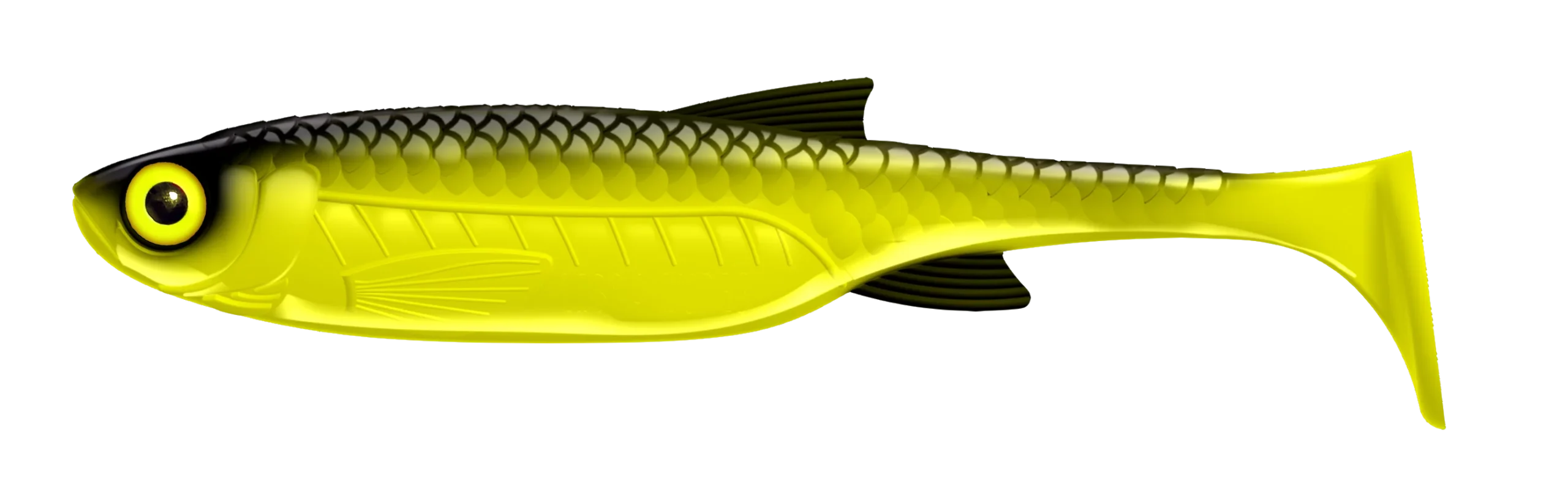 Libra Lures Guma Kraken Shad 20cm #006 Hot Yellow