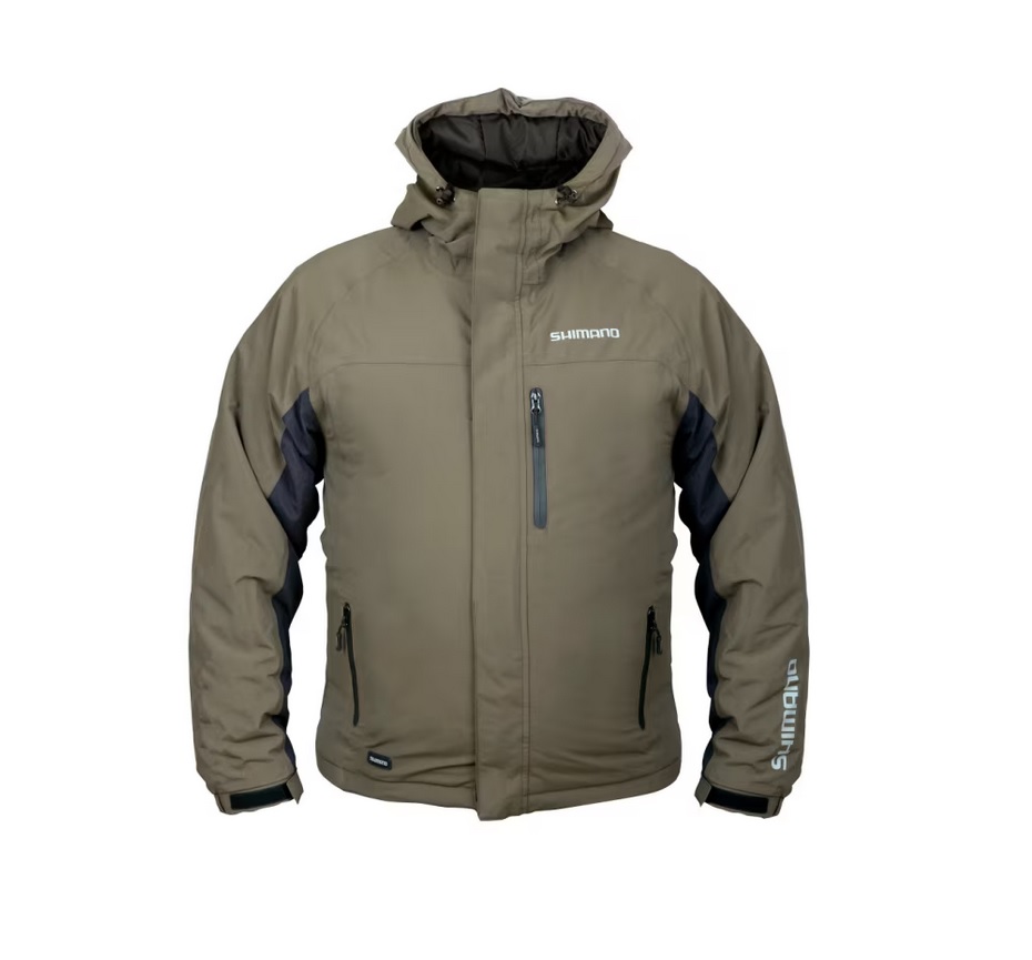 Shimano Kurtka Przeciwdeszczowa Padded Zielona rozm. M