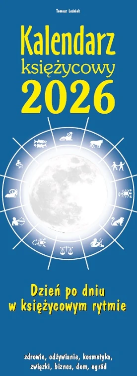 Kalendarz księżycowy 2026 (ścienny)