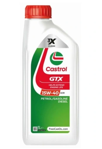 CASTROL GTX HIGH MILEAGE 15W40 1L - Petrostar