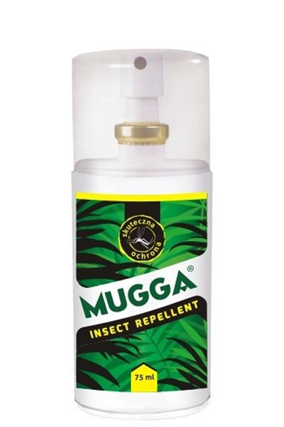 MUGGA SPRAY 9,4% DEET NA KOMARY KLESZCZE 75ML - Petrostar