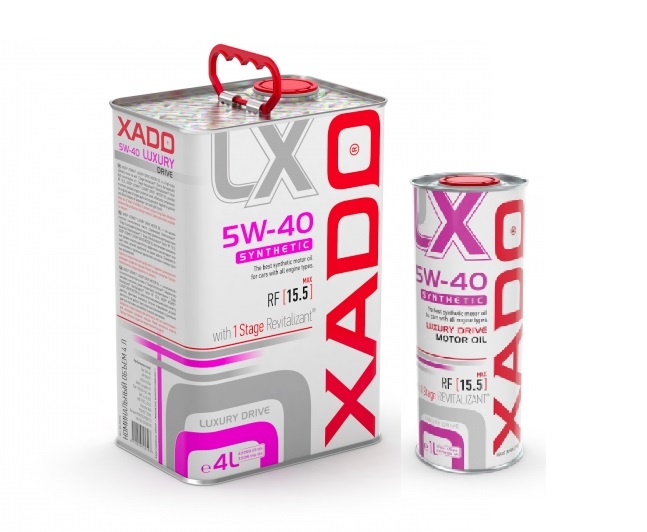 XADO LUXURY DRIVE 5W40 + 1STAGE REVITALIZANT 5L - Petrostar