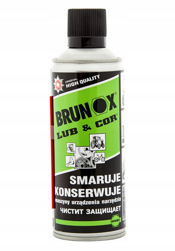 BRUNOX LUB & COR (TOP-KETT) OLEJ SMAR DO ŁAŃCUCHA SPRAY 400ML - Petrostar