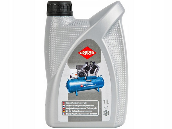 AIRPRESS OLEJ DO SPRĘŻAREK TŁOKOWYCH KOMPRESORA 1L - Petrostar