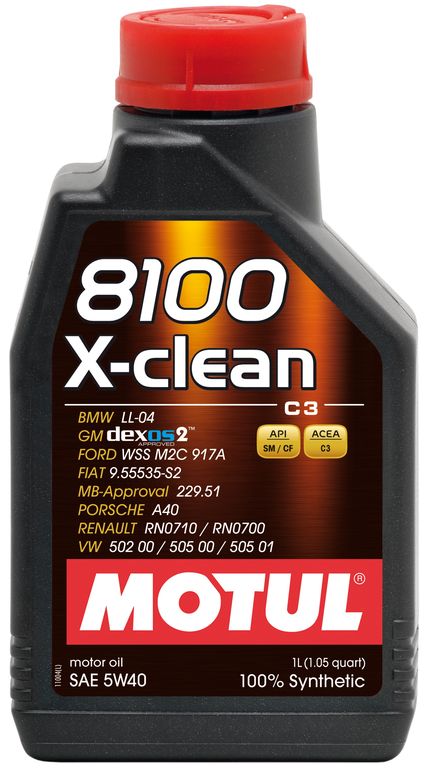 MOTUL 8100 X-CLEAN C3 5W40 1L - Petrostar