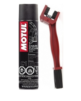 MOTUL SMAR C1 CHAIN CLEAN + SZCZOTKA DO ŁAŃCUCHA - Petrostar