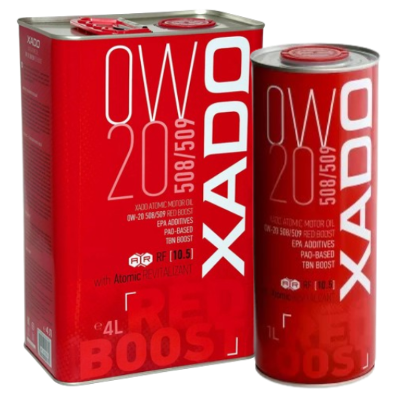 XADO ATOMIC OIL RED BOOST 0W20 508/509 5L - Petrostar