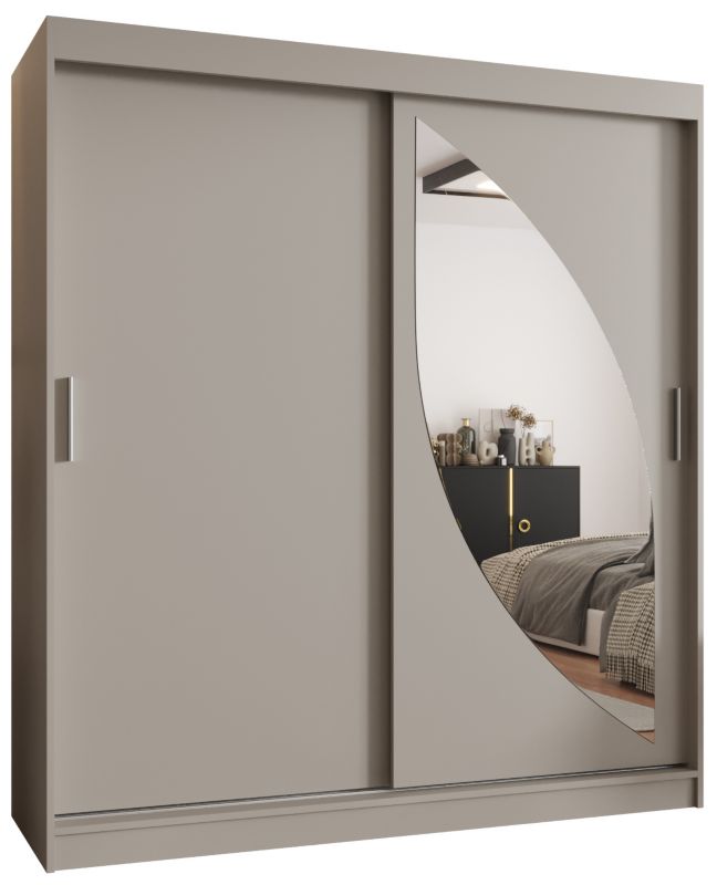 Szafa przesuwna Gardroba Abiks MILO 180 kaszmir 1 szt.