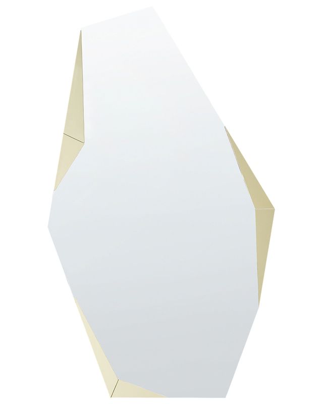 Lustro ścienne Arguel 68 cm 120 cm Złoty 1 szt.