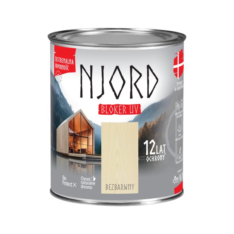 Bloker UV Njord bezbarwny 0,75 l