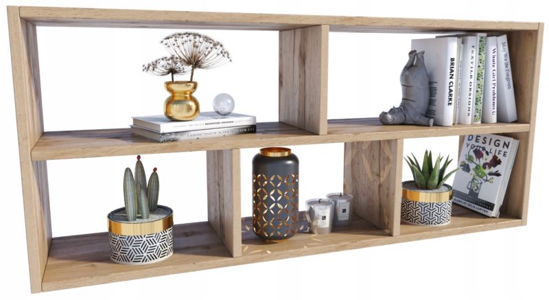 Półka Matkam wisząca TEO ścienna Per dąb wotan 1 szt.