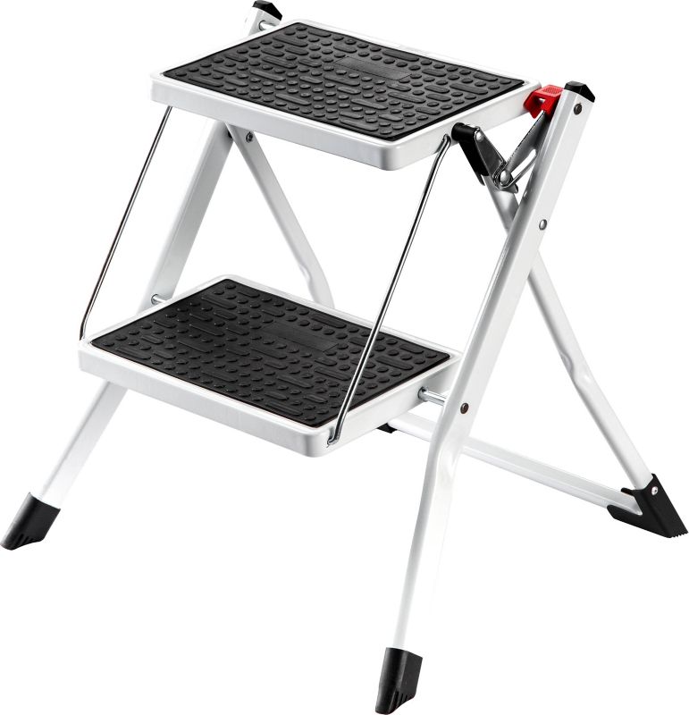 Schodki kompaktowe 2 stopnie białe