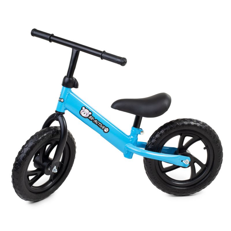 Rowerek biegowy Pretorians jeździk dla dziecka koła 12 cali niebieski 1 szt.