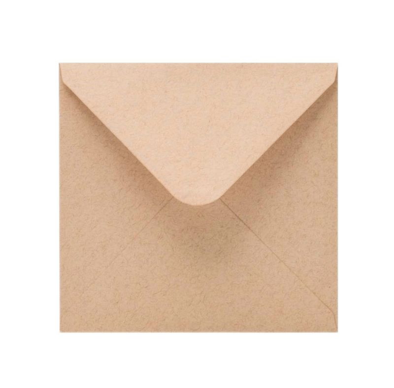 Koperty Neopak Kwadratowe K4 Recycled Brązowe 120g 50 szt.