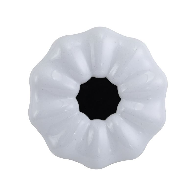 Plafon sufitowy Italux Sonia biało-czarny LED 48W 4000K 3360lm IP20 wym: 8,5 x 48 x 48 cm tworzywo sztuczne - 1 szt.