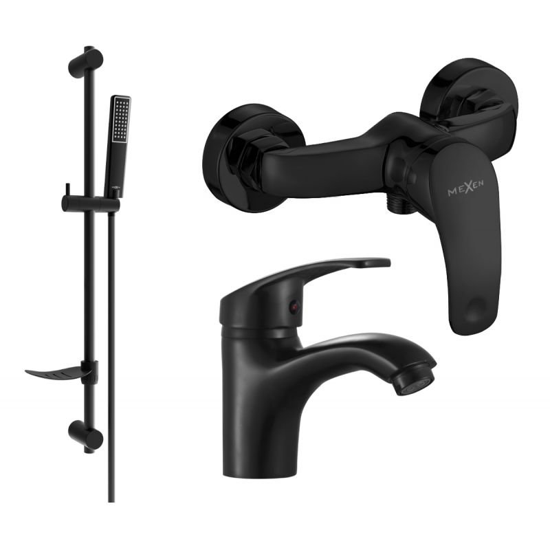 Zestaw prysznicowy Mexen Fabia czarny 746504DF72-70 1 szt.