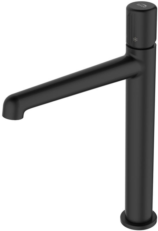 Bateria umywalkowa Laveo Pretto stojąca czarna 1 szt.