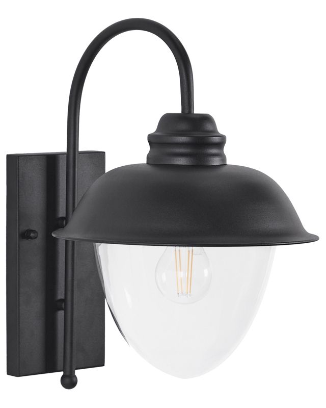 Lampa ścienna ogrodowa Banka Czarny 1 szt.