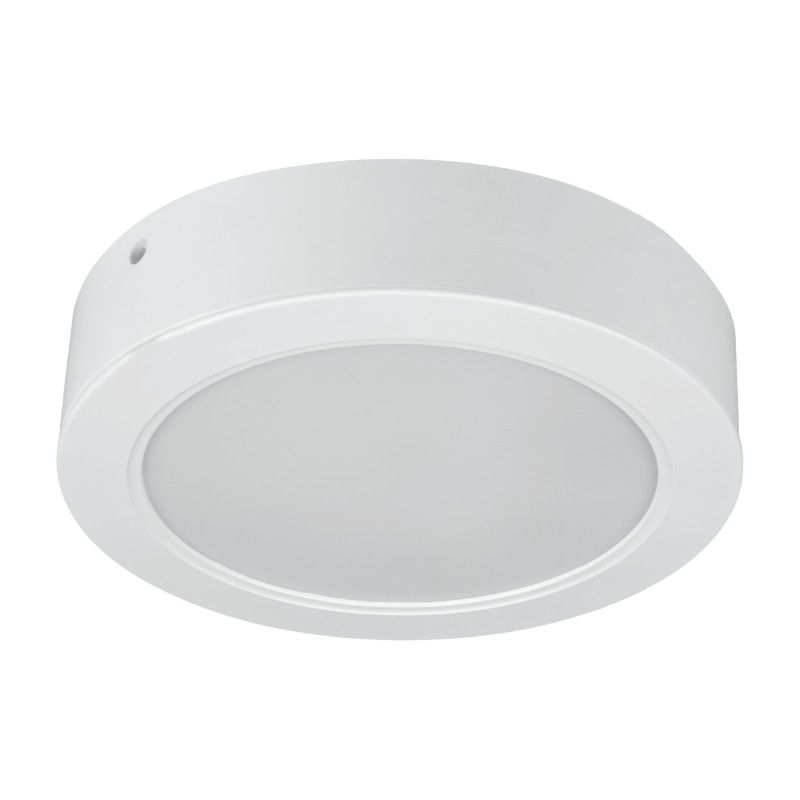 Plafon sufitowy nowoczesny DPM biały LED 18W 3000K-6000K 1900lm łazienkowy IP54 wym: 4 x 16,7 x 16,7 cm - 1 szt.