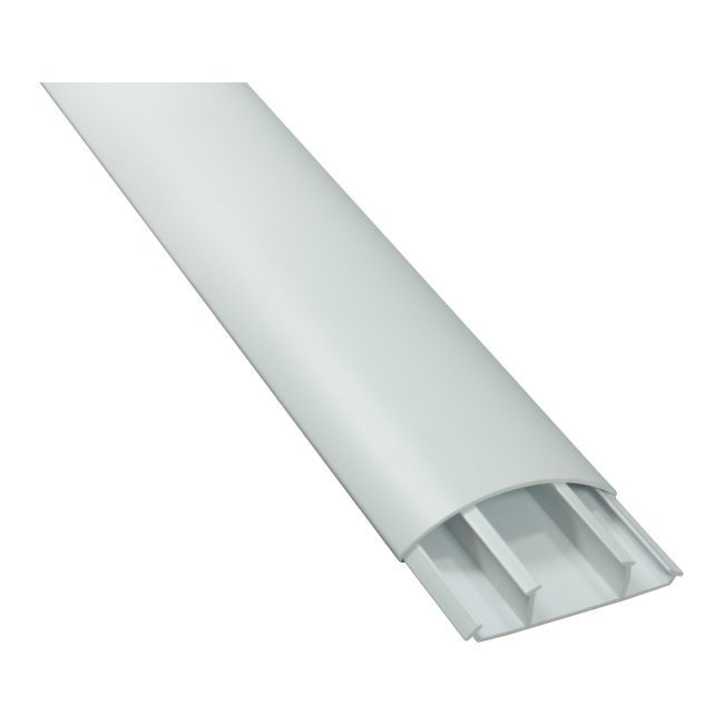 Listwa półokrągła AKS Zielonka LPO 15 x 50 mm biała