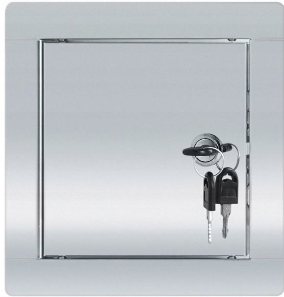 Drzwiczki FEINZ Rewizyjne Metalowe Zamek 10X10 1 szt.