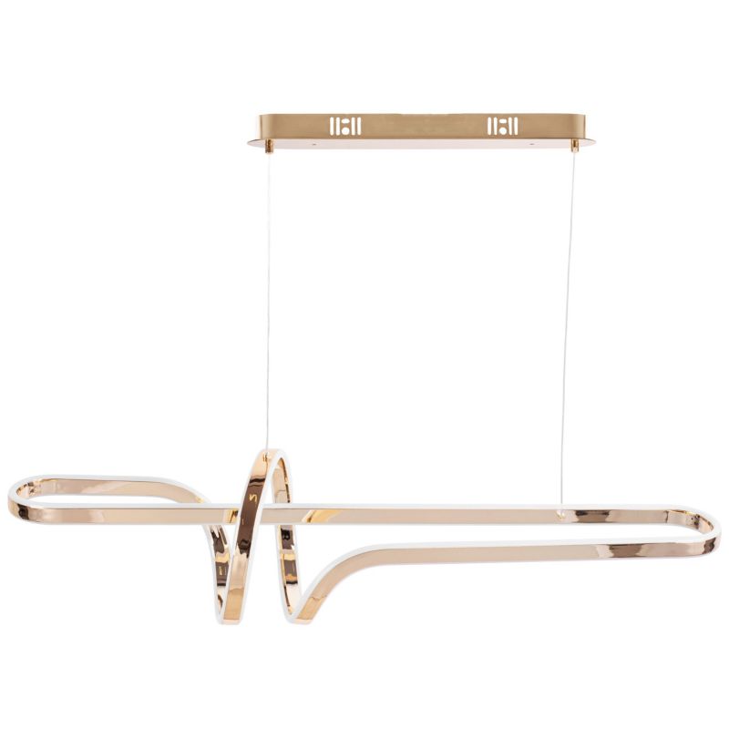 Lampa Sufitowa Wisząca Toolight Led G039-Cp Złoty 1 Szt