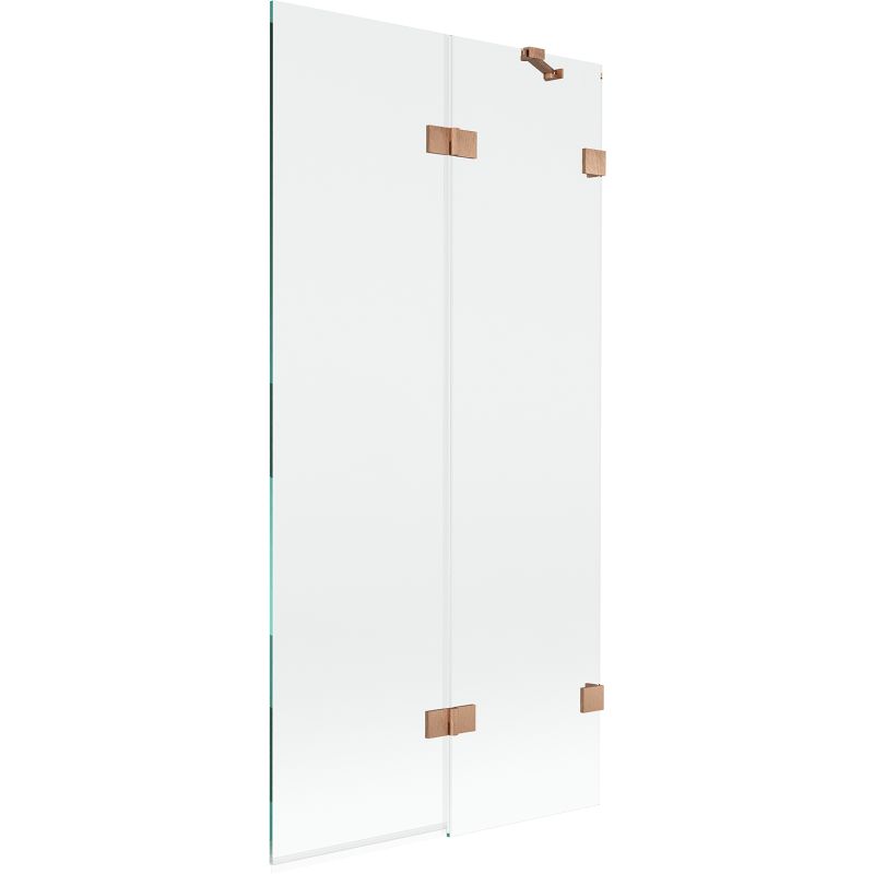 Parawan nawannowy Mexen Lunar miedź szczotkowana 90x150 cm 2-skrzydłowy 1 szt