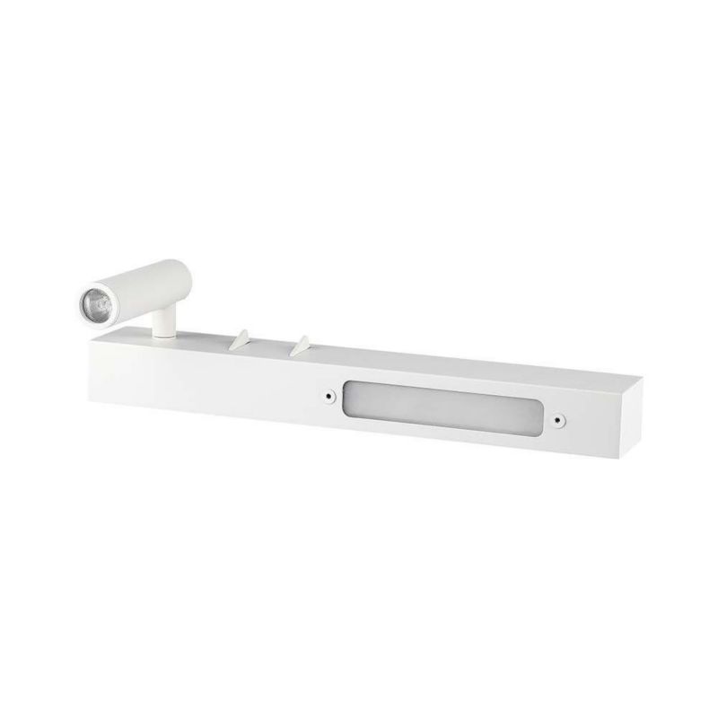 Kinkiet ścienny V-TAC Vt-2953 biały hotelowy z włącznikiem LED 9W 3000K 680lm IP20 wym: 5 x 30 x 3,5 cm - 1 szt.