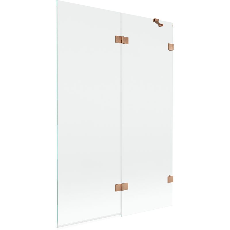 Parawan nawannowy Mexen Lunar miedź szczotkowana 120 x 150 cm 2-skrzydłowy - 897-120-100-65-00-P 1 szt.